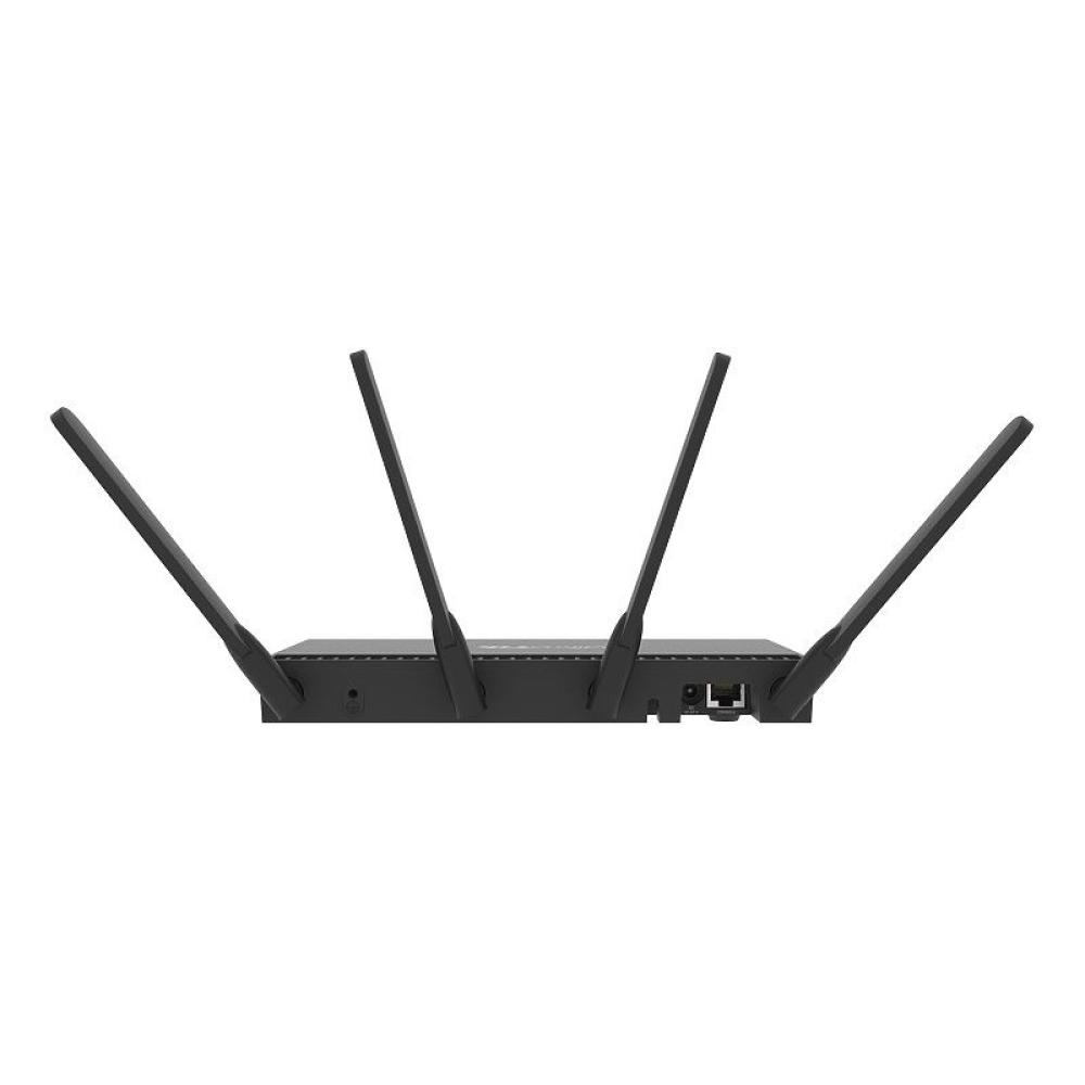 Mikrotik - RB4011iGS+5HacQ2HnD-IN router inalámbrico Gigabit Ethernet Doble banda (2,4 GHz / 5 GHz) Negro