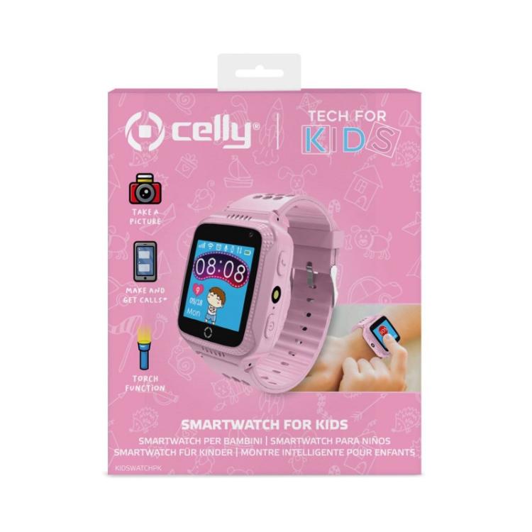 Celly - KIDSWATCH Reloj multifunción para niños - KIDSWATCHPK