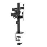 iggual - SPM02 Soporte pinza 2 monitores 17"-32"