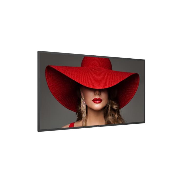 Philips - 43BDL4650D Pantalla plana para señalización digital 109,2 cm (43") LCD Wifi 500 cd / m² 4K Ultra HD Negro Procesador i