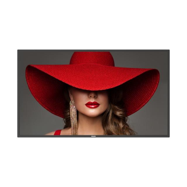 Philips - 43BDL4650D Pantalla plana para señalización digital 109,2 cm (43") LCD Wifi 500 cd / m² 4K Ultra HD Negro Procesador i