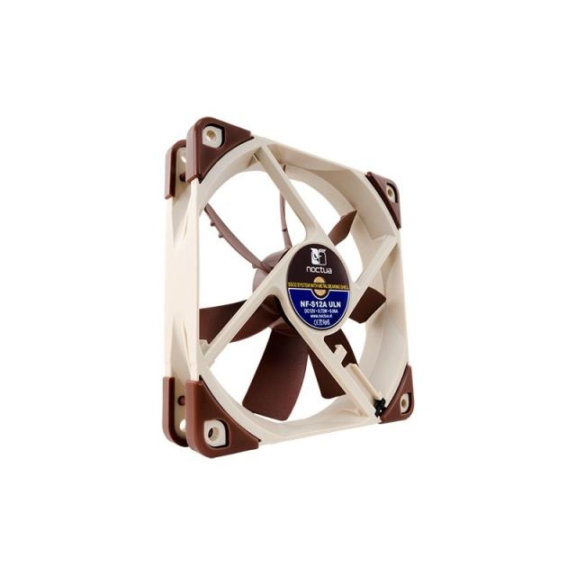 Noctua - NF-S12A ULN Carcasa del ordenador Ventilador 12 cm Beige, Marrón