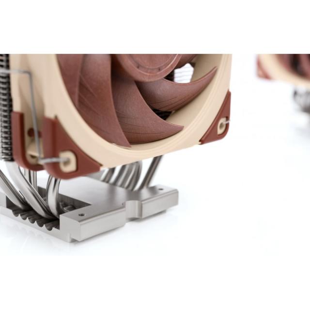 Noctua - NH-U12S DX-4677 sistema de refrigeración para ordenador Procesador Refrigerador de aire 12 cm Marrón, Marrón claro, Pla