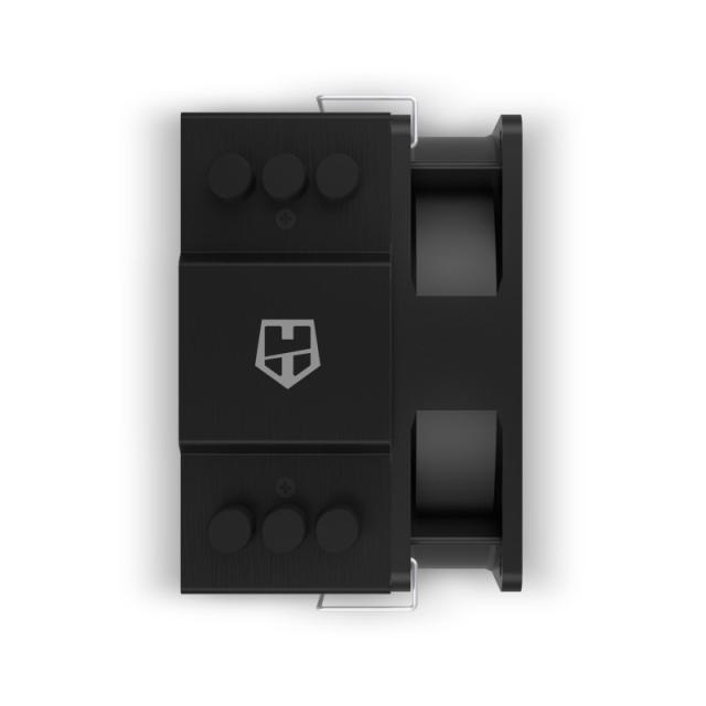 NOX - Hummer H-903 Procesador Refrigerador de aire 9,2 cm Negro