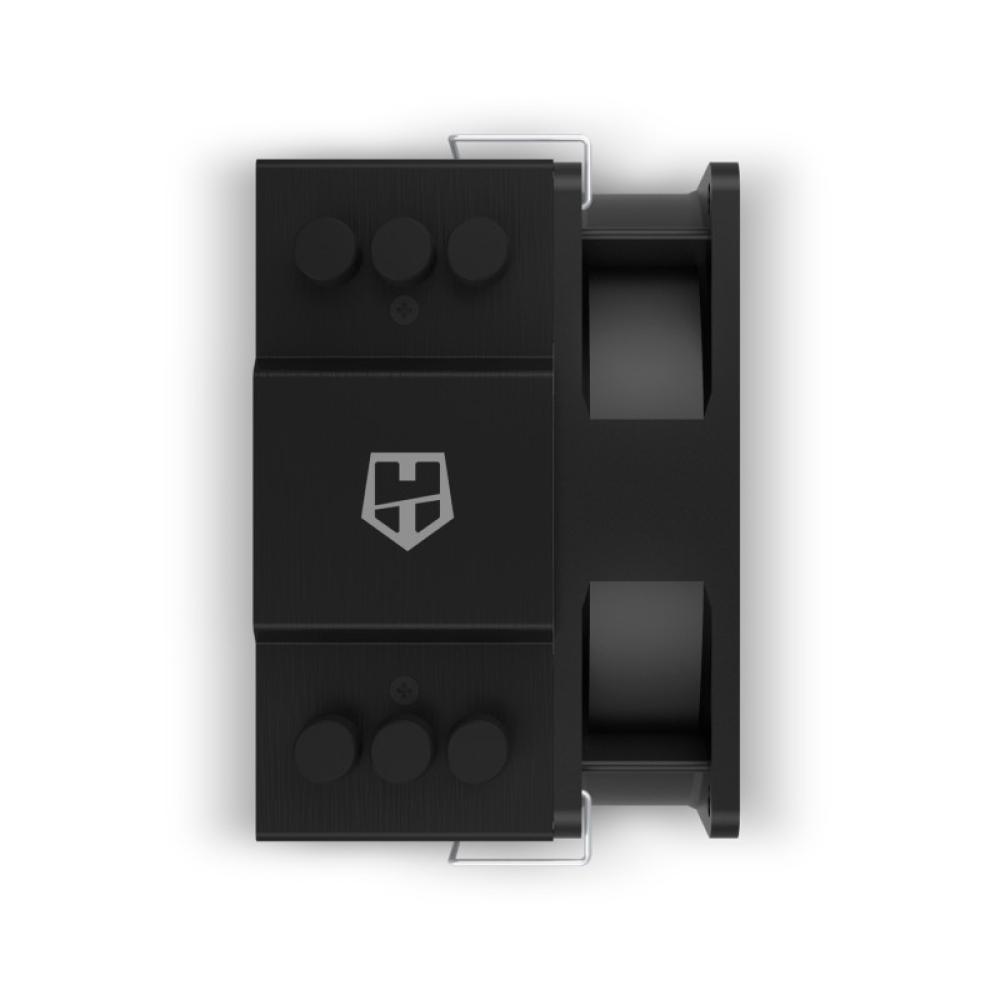 NOX - Hummer H-903 Procesador Refrigerador de aire 9,2 cm Negro