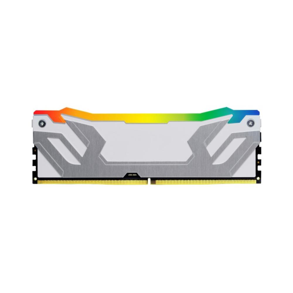Kingston Technology - FURY 24GB 8400MT/s DDR5 CL40 CUDIMM Renegade RGB Blanco XMP