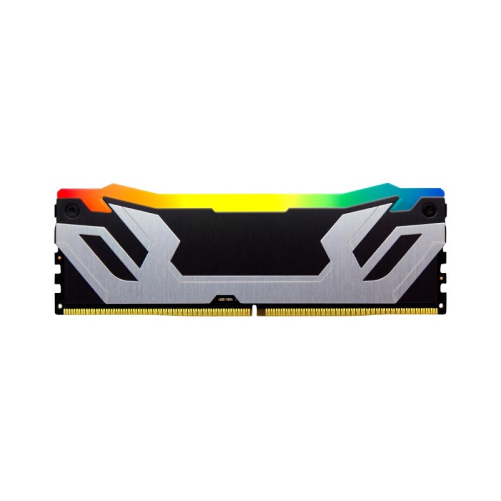 Kingston Technology - FURY 24GB 8400MT/s DDR5 CL40 CUDIMM Renegade RGB Silver XMP