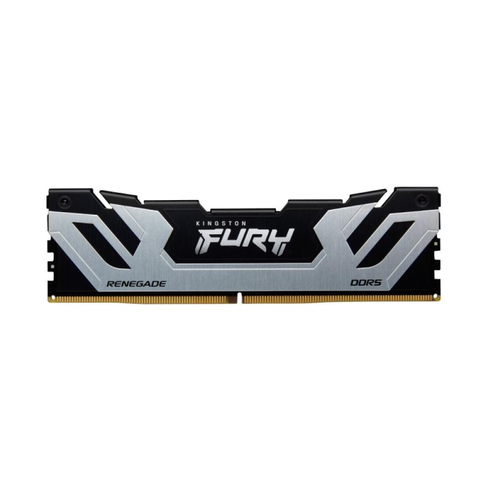 Kingston Technology - FURY 48GB 8400MT/s DDR5 CL40 CUDIMM (Kit of 2) Renegade Silver XMP