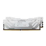 Kingston Technology - FURY 48GB 8400MT/s DDR5 CL40 CUDIMM (Kit of 2) Renegade White XMP