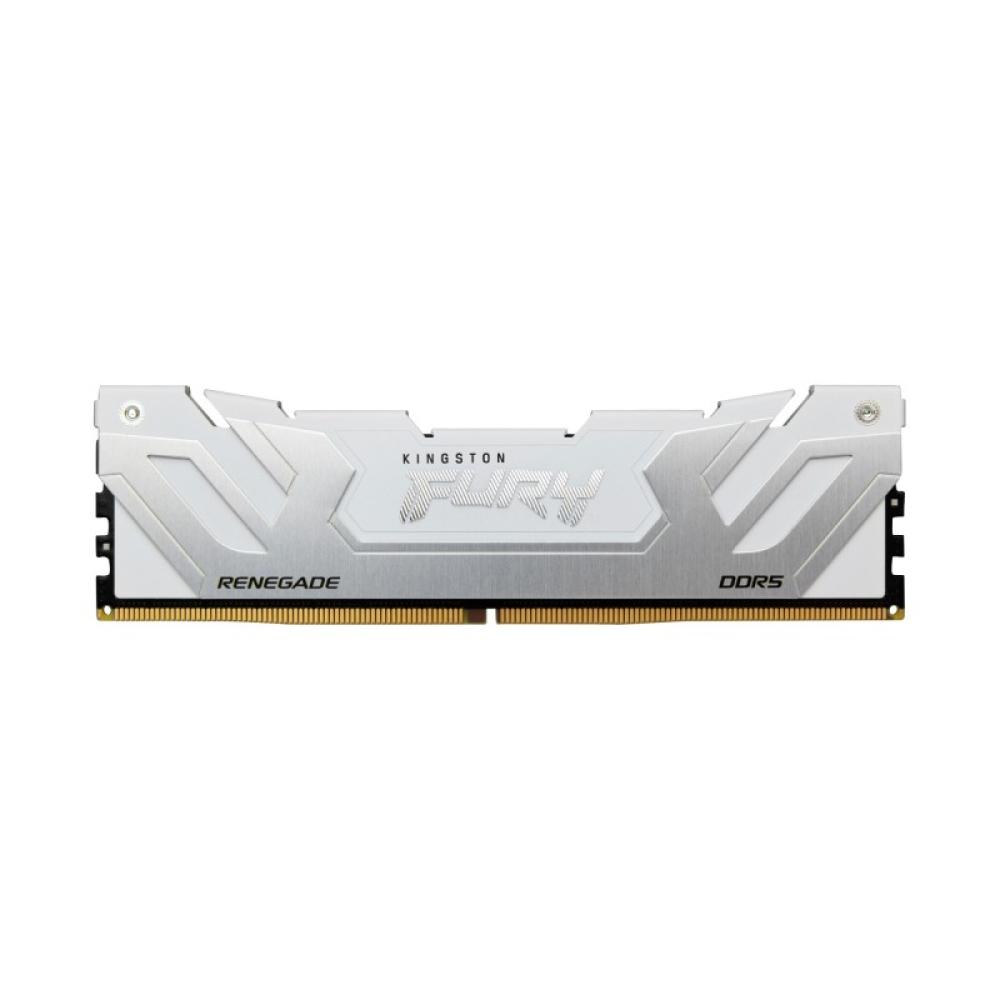 Kingston Technology - FURY 24GB 8400MT/s DDR5 CL40 CUDIMM Renegade White XMP