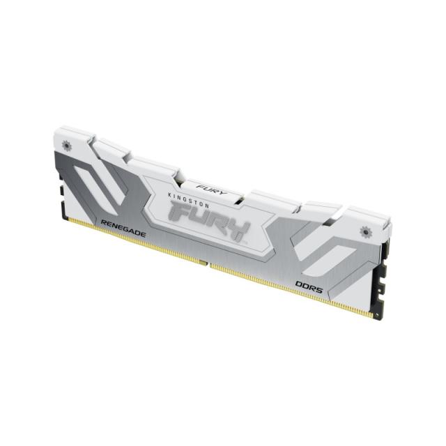 Kingston Technology - FURY 24GB 8400MT/s DDR5 CL40 CUDIMM Renegade White XMP