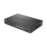 D-Link - DGS-1010MP/E switch No administrado L2 Gigabit Ethernet (10/100/1000) Energía sobre Ethernet (PoE) 1U Negro