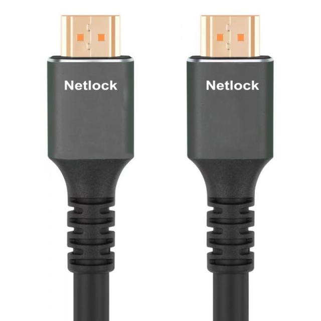 Netlock - CAB-HDMI8-10M cable HDMI HDMI tipo A (Estándar) Negro