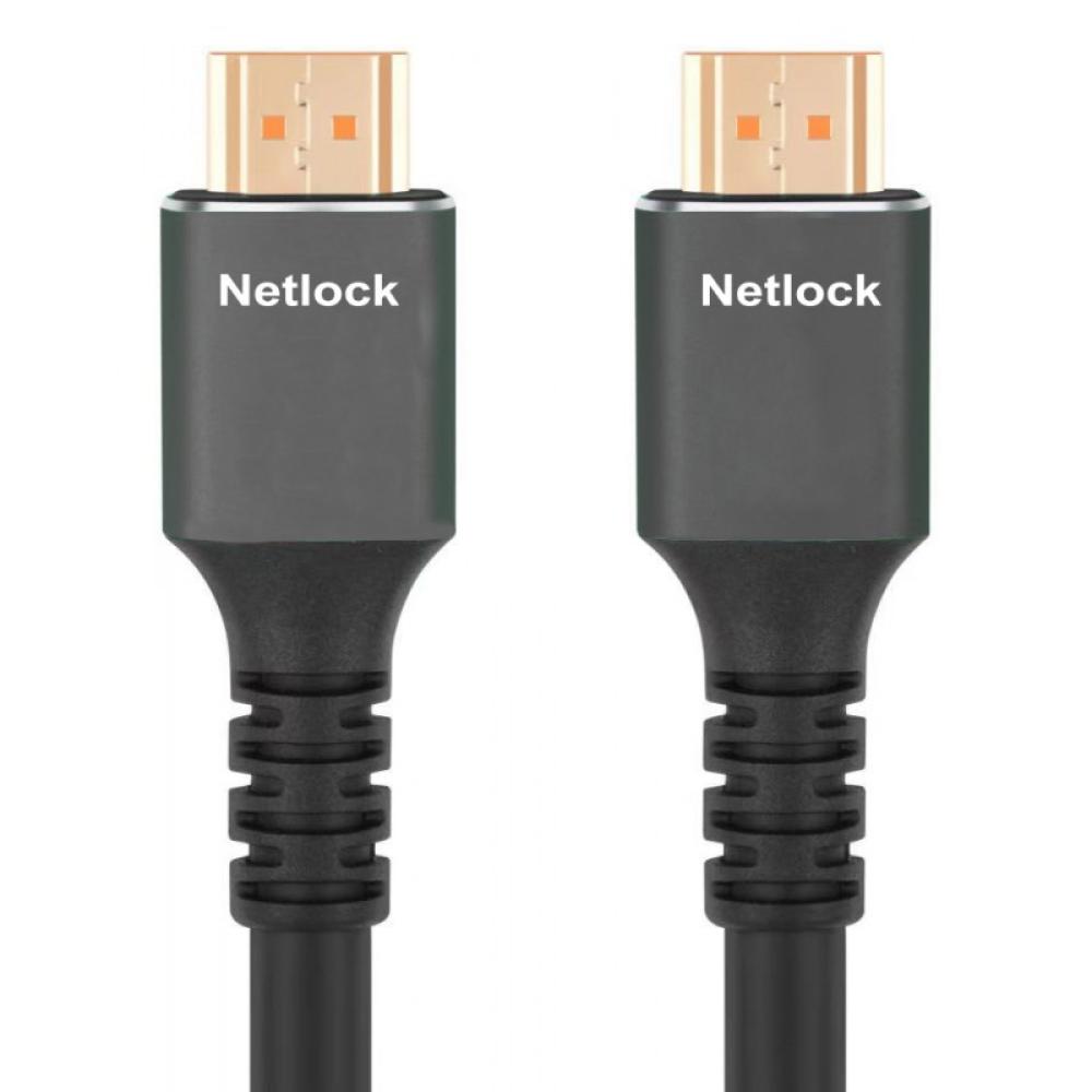 Netlock - CAB-HDMI8-10M cable HDMI HDMI tipo A (Estándar) Negro