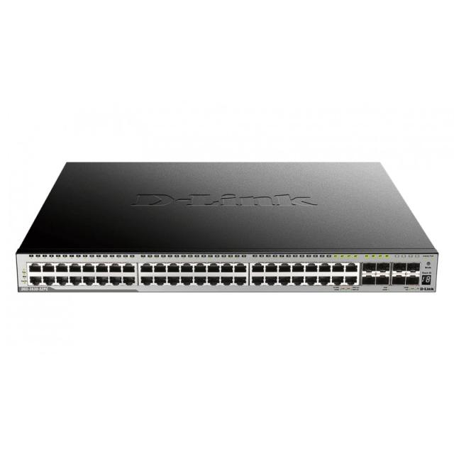 D-Link - DGS-3630-52TC/SI/E switch Gestionado L3 Gigabit Ethernet (10/100/1000) 1U Negro