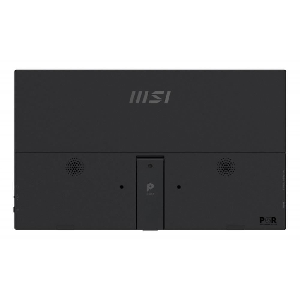 MSI - PRO MP165 E6 monitor o TV portátil Monitor portátil Negro 39,6 cm (15.6") LED 1920 x 1080 Pixeles