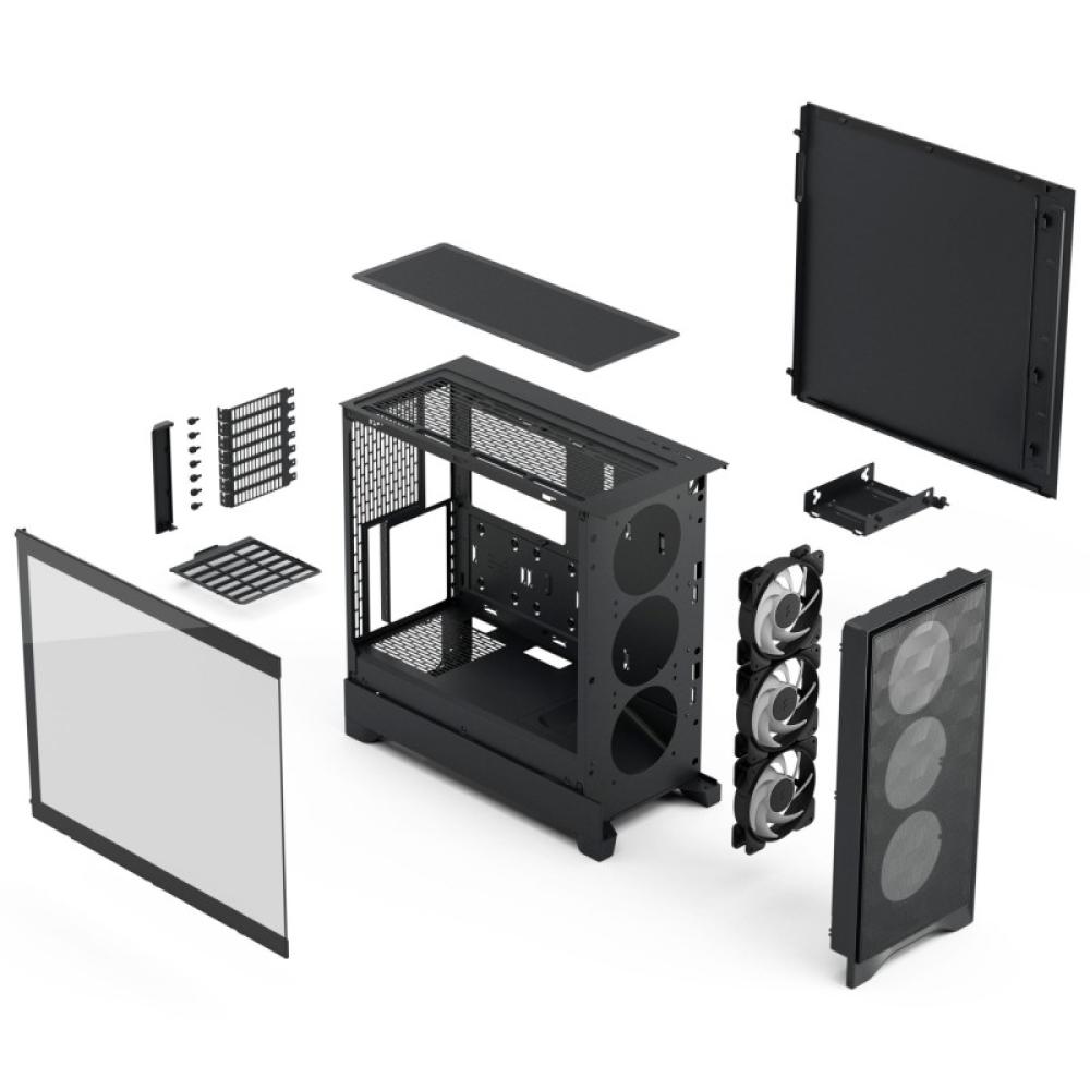 Fractal Design - Pop 2 Air Black TG RGB Midi Tower Negro