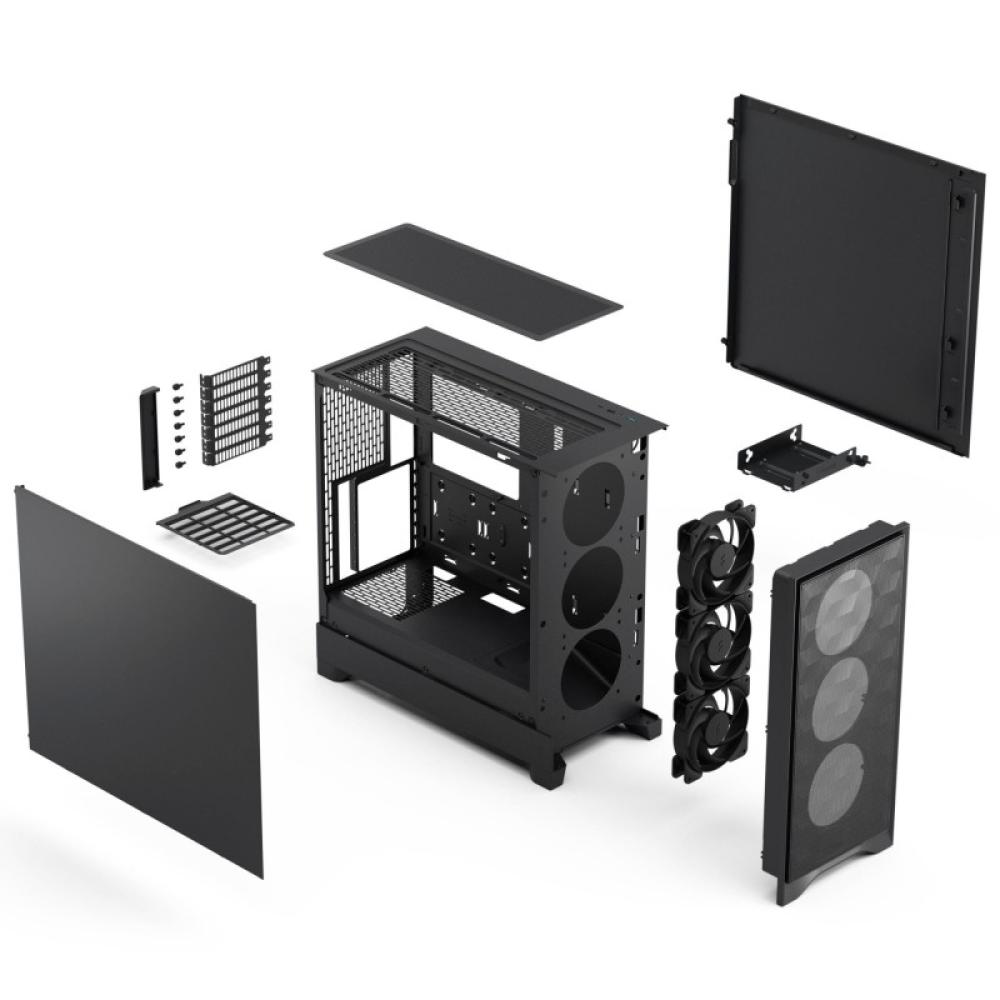Fractal Design - Pop 2 Air Black Solid Midi Tower Negro