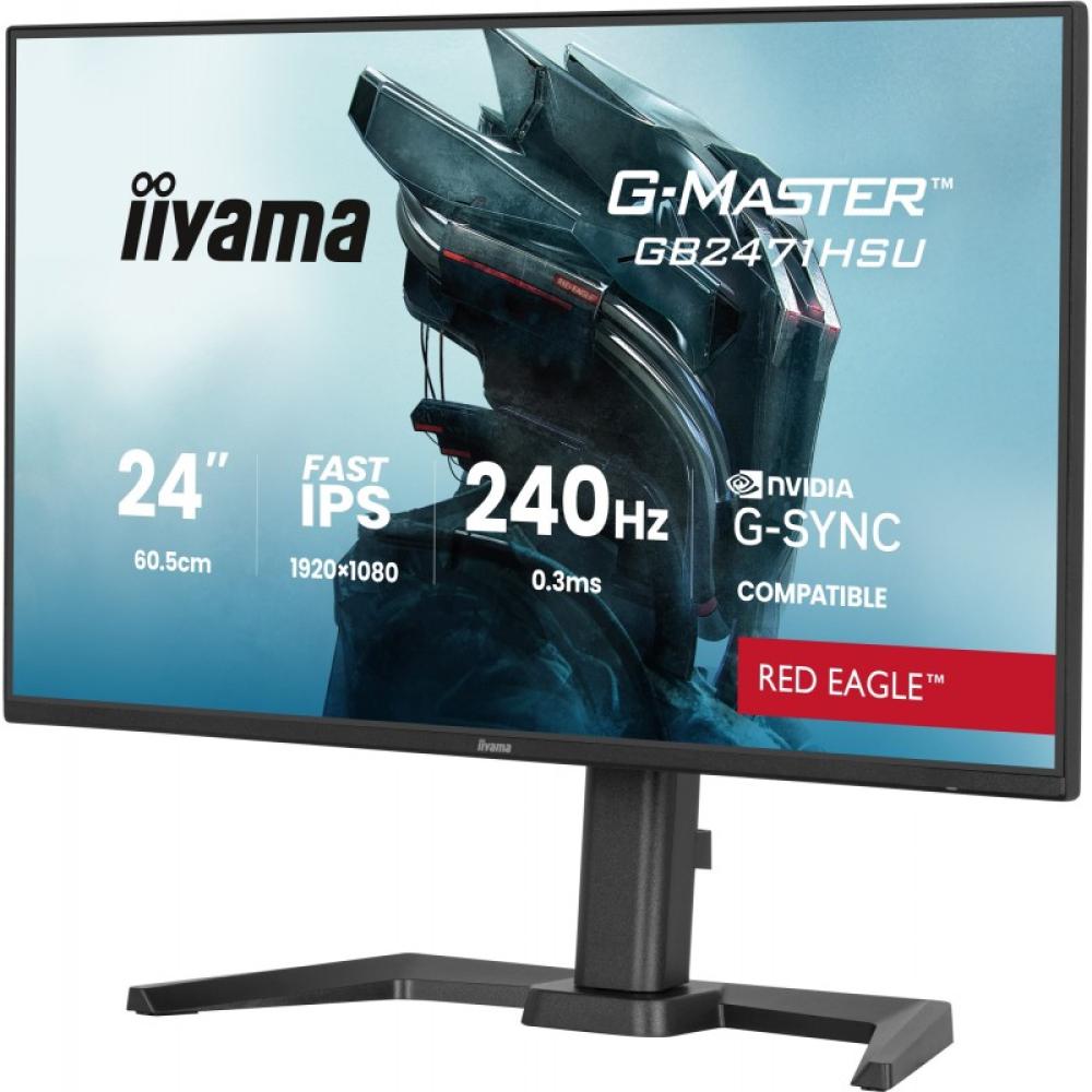 iiyama - G-MASTER GB2471HSU-B1 pantalla para PC 60,5 cm (23.8") 1920 x 1080 Pixeles Full HD Negro