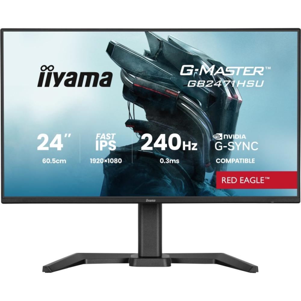 iiyama - G-MASTER GB2471HSU-B1 pantalla para PC 60,5 cm (23.8") 1920 x 1080 Pixeles Full HD Negro