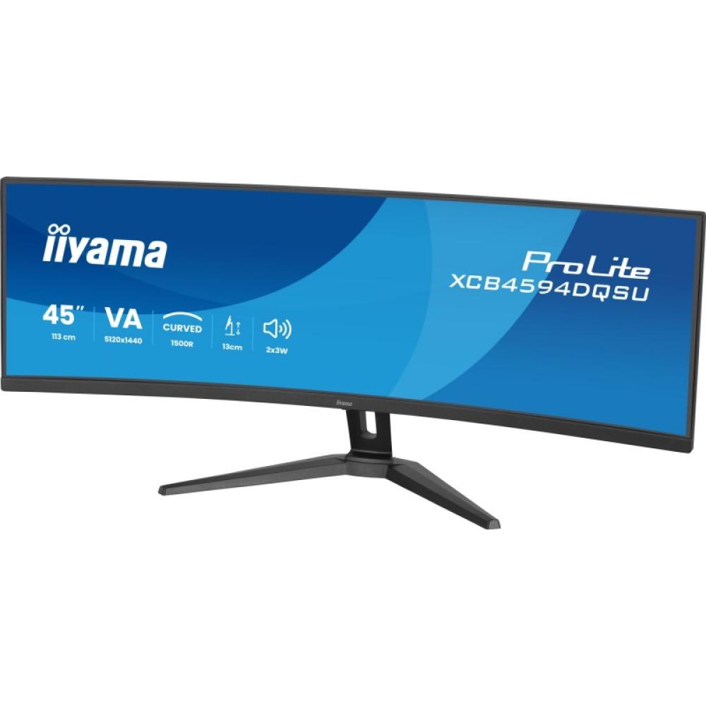 iiyama - ProLite XCB4594DQSU-B1 pantalla para PC 113 cm (44.5") 5120 x 1440 Pixeles Dual QHD LED Negro