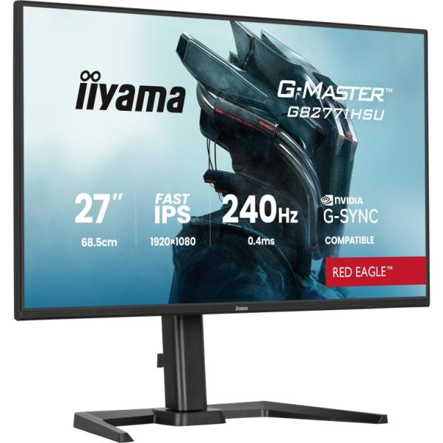 iiyama - G-MASTER GB2771HSU-B1 pantalla para PC 68,6 cm (27") 1920 x 1080 Pixeles Full HD Negro