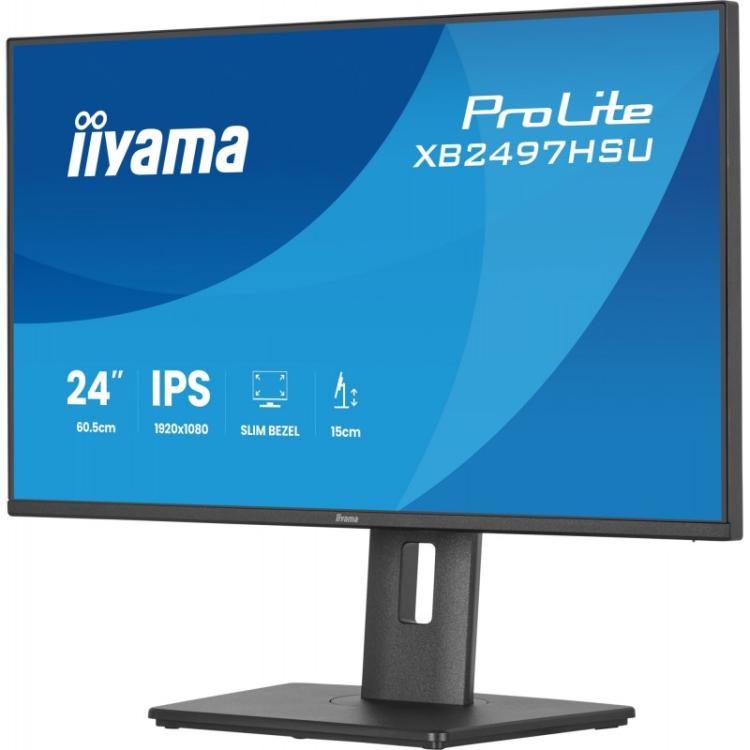 iiyama - ProLite XB2497HSU-B1 pantalla para PC 60,5 cm (23.8") 1920 x 1080 Pixeles Full HD LED Negro