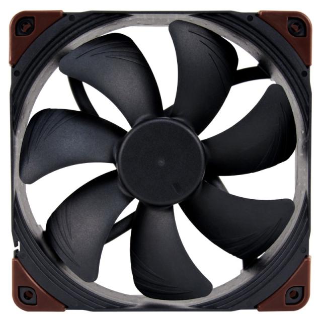 Noctua - NF-A14 INDUSTRIALPPC-2000 IP67 PWM Carcasa del ordenador Ventilador 14 cm Negro, Marrón