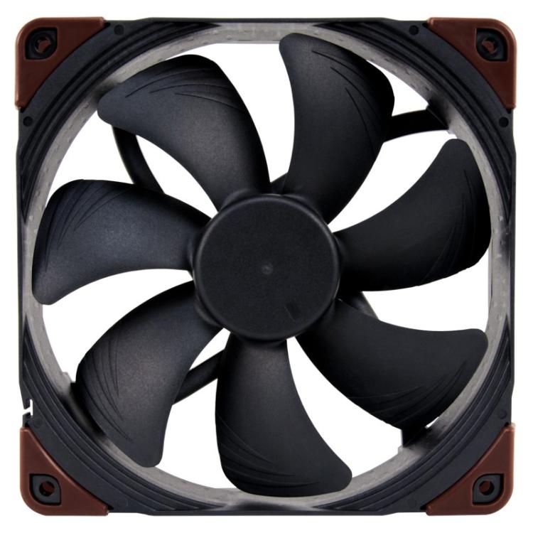 Noctua - NF-A14 INDUSTRIALPPC-2000 IP67 PWM Carcasa del ordenador Ventilador 14 cm Negro, Marrón