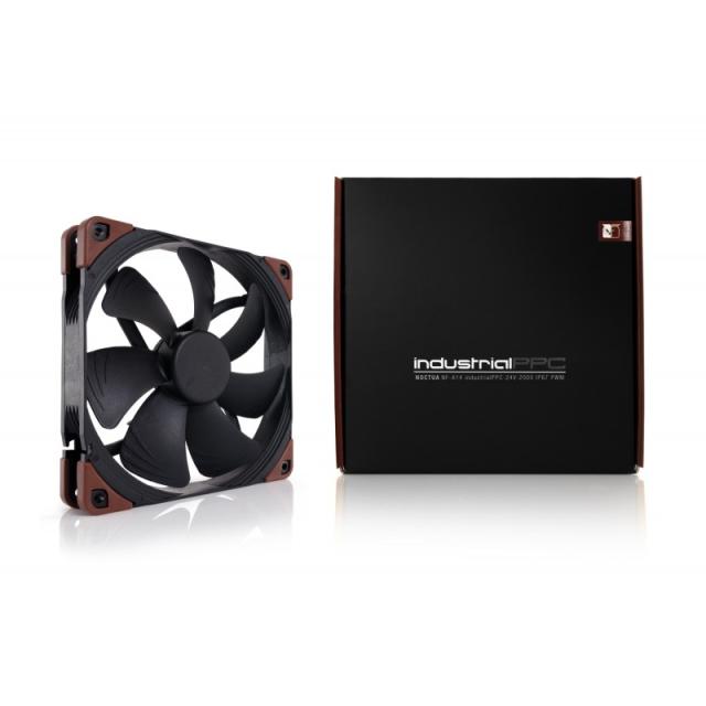 Noctua - NF-A14 INDUSTRIALPPC-2000 IP67 PWM Carcasa del ordenador Ventilador 14 cm Negro, Marrón