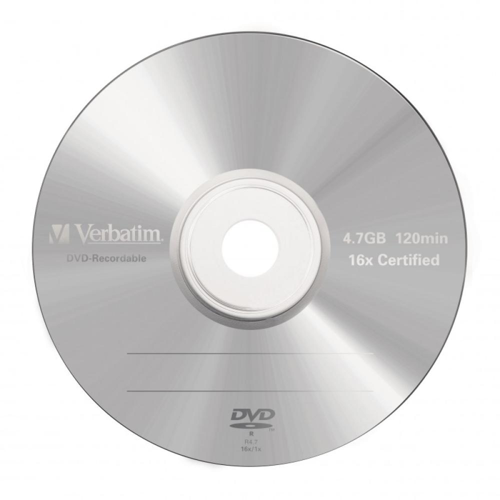 Verbatim - DVD-R Matt Silver 4,7 GB 5 pieza(s)