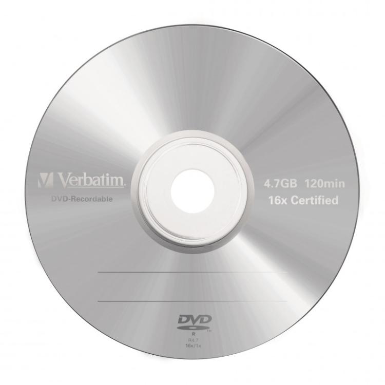 Verbatim - DVD-R Matt Silver 4,7 GB 5 pieza(s)