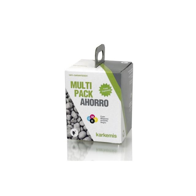 Karkemis - 10040019 cartucho de tinta Negro, Cian, Magenta, Amarillo