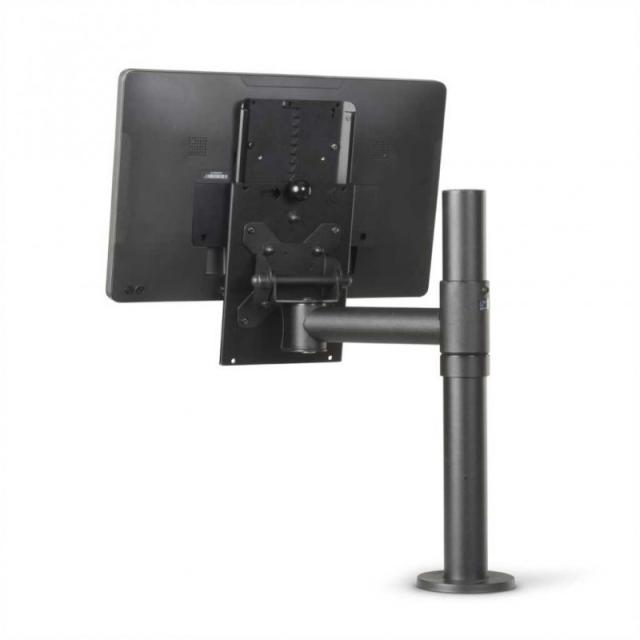 Ergonomic Solutions - SpacePole POS SPV1101-FX-02 accesorio para terminal de punto de venta Negro Metal 75 x 75 mm 100 x 100 mm