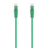 AISENS - Cable de Red Latiguillo RJ45 LSZH Cat.6A 500 Mhz UTP AWG24, Verde, 1.0M