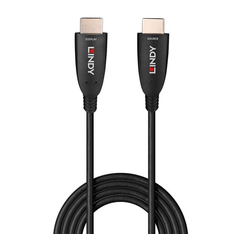 Lindy - 38513 cable HDMI 30 m HDMI tipo A (Estándar) Negro