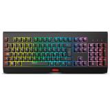 Krom - KABALA teclado Ratón incluido Juego RF inalámbrico QWERTY Español Negro