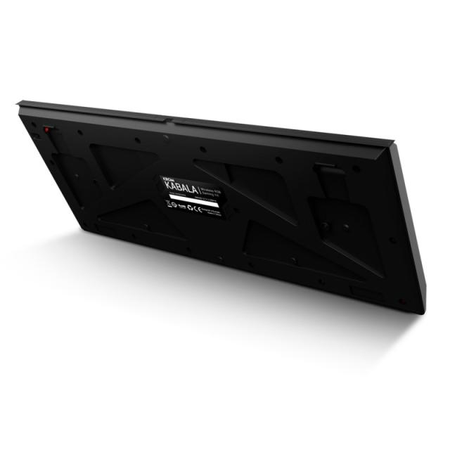 Krom - KABALA teclado Ratón incluido Juego RF inalámbrico QWERTY Español Negro