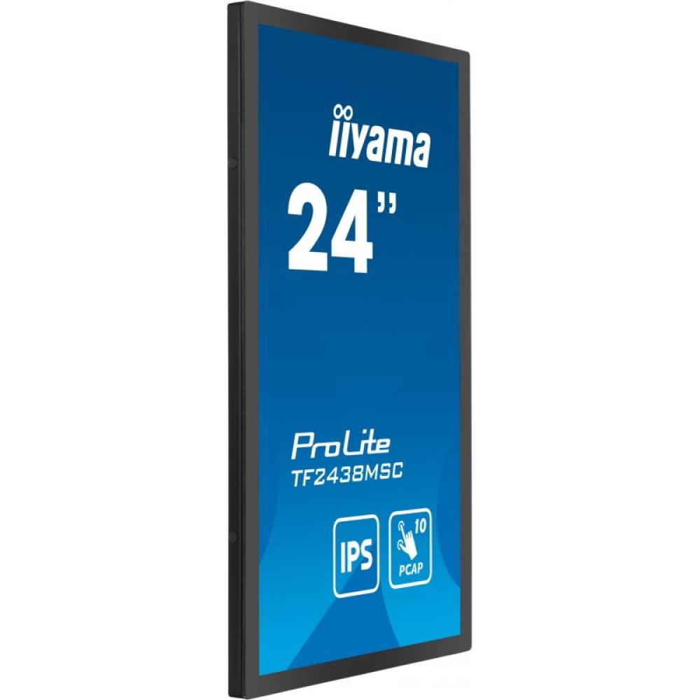 iiyama - TF2438MSC-B1 pantalla para PC 60,5 cm (23.8") 1920 x 1080 Pixeles Full HD LED Pantalla táctil Negro