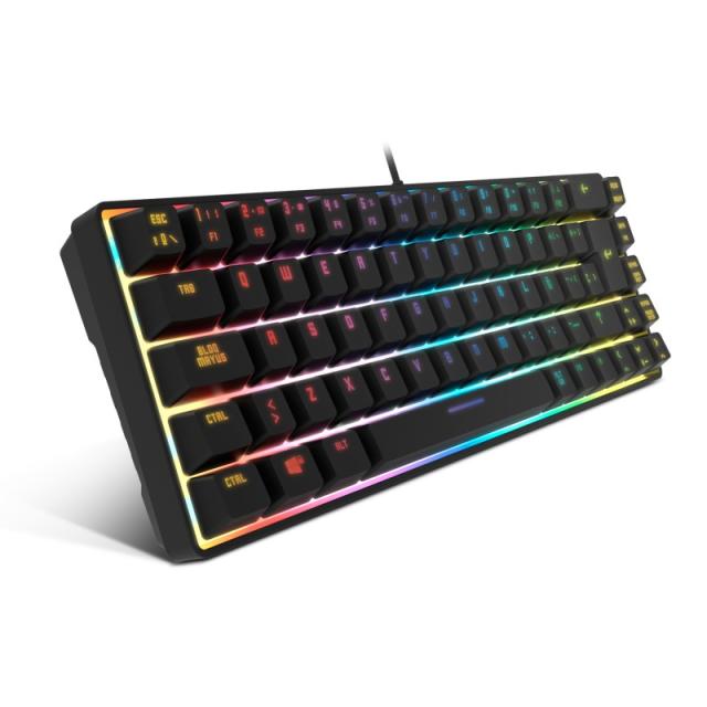Krom - Kalista teclado Juego USB Negro