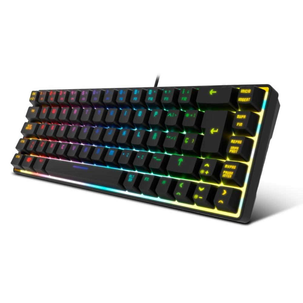 Krom - Kalista teclado Juego USB Negro