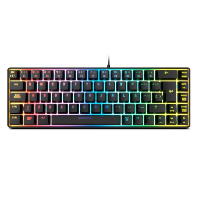 Krom - Kalista teclado Juego USB Negro