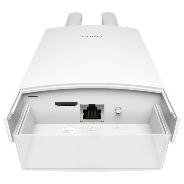 Cudy - LT400 router inalámbrico Ethernet rápido Banda única (2,4 GHz) 4G Blanco