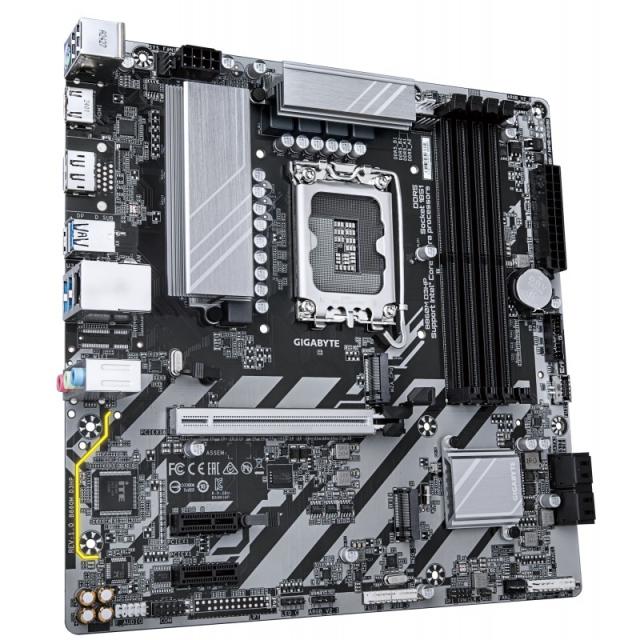 GIGABYTE - B860M D3HP Placa base - CPUs Intel Core Ultra, VRM de 4+1+2+1 fases, hasta 9066MHz DDR5, 2xPCIe 4.0 M.2, LAN GbE, USB