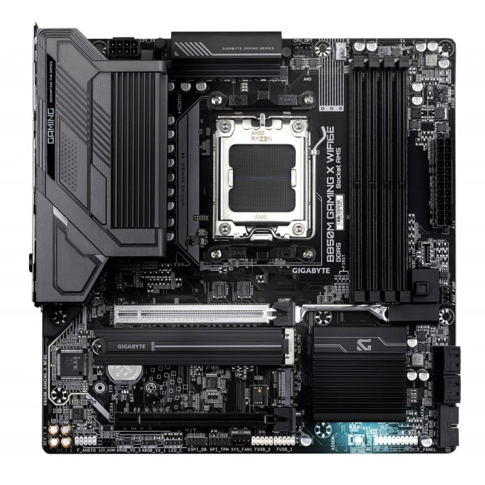 GIGABYTE - B850M GAMING X WIFI6E Placa Base - Procesadores AMD Ryzen Serie 9000, VRM Digital 10+2+2 fases, hasta 8200MHz DDR5 (O