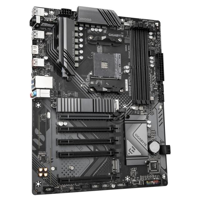 GIGABYTE - B550 EAGLE WIFI6 Placa base - Procesadores AMD Ryzen serie 5000 G, VRM de 10+3+1 fases, hasta 3200 MHz DDR4, 1xPCIe 4