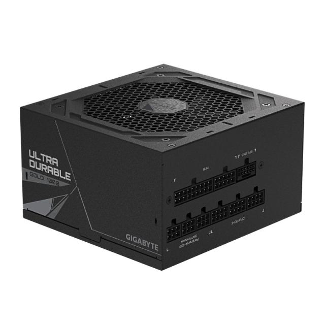 GIGABYTE - UD1000GM PG5 V2 Fuente de Alimentación – PCIe Gen 5.1, 80 PLUS Gold, Diseño completamente modular, Ventilador de 120