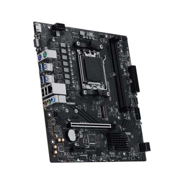 MSI - PRO A620AM-B EVO placa base AMD A620A Zócalo AM5 ATX