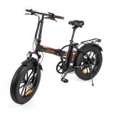 Youin - BK1201 bicicleta eléctrica Negro, Naranja Aluminio 20 50,8 cm (20") 27 kg