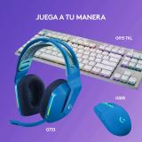 Logitech G - 981-000943 auricular y casco Auriculares Inalámbrico Diadema Juego Azul